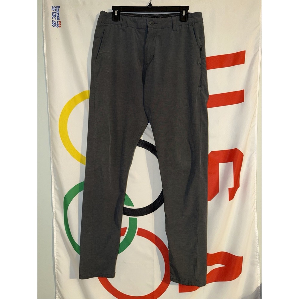 Vuori Meta Pants V431 Mens 30 Gray Chino Casual Stretch